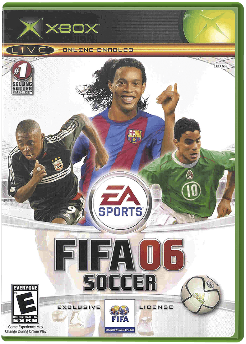 FIFA 06 box art for Xbox
